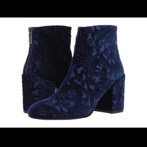 Stuart Weitzman Velvet Bootie